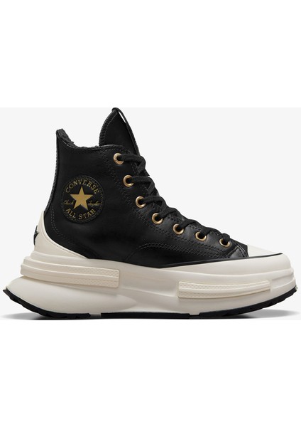 Run Star Legacy Cx Unisex Siyah Deri Platform Sneaker