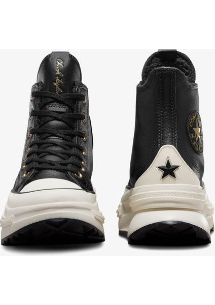 Run Star Legacy Cx Unisex Siyah Deri Platform Sneaker modelleri