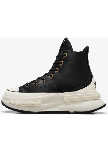 Run Star Legacy Cx Unisex Siyah Deri Platform Sneaker fırsatları