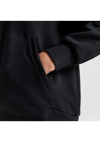 Classic Kadın Oversized Fit Siyah Hoodie fırsatları