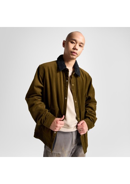 Classic Erkek Kadife Yeşil Ceket