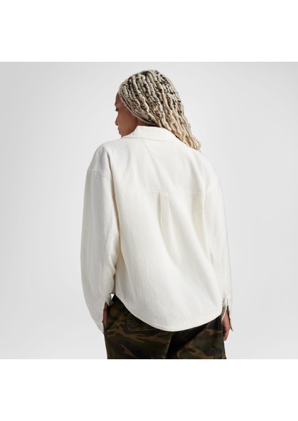 Classic Kadın Kadife Krem Gömlek fiyatları