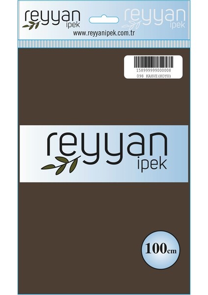Düz Renk Poşetli Yazma - RENK-098 - Kahve Koyu