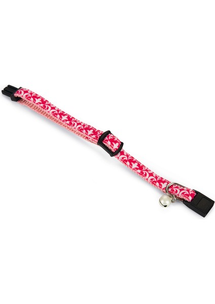 Yavru Kedi Boyun Tasması, Zilli, Pembe, 16-23CM fiyatları