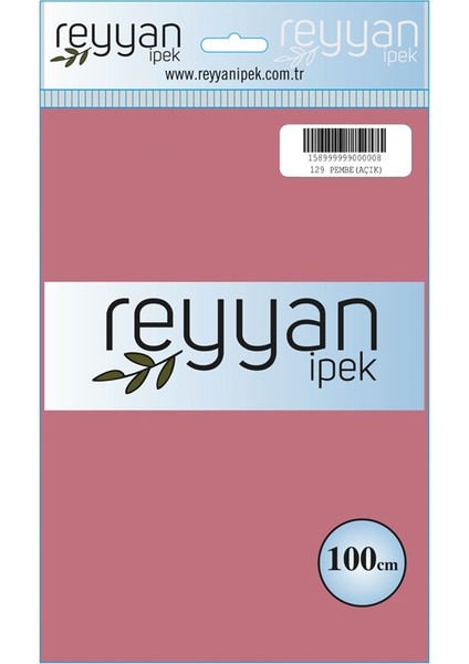 Düz Renk Poşetli Yazma - RENK-129 - Pembe Açık