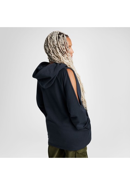 Classic Kadın Siyah Hoodie
