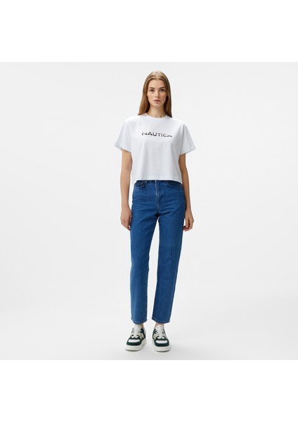 Kadın Beyaz Kısa Kollu T-Shirt modelleri