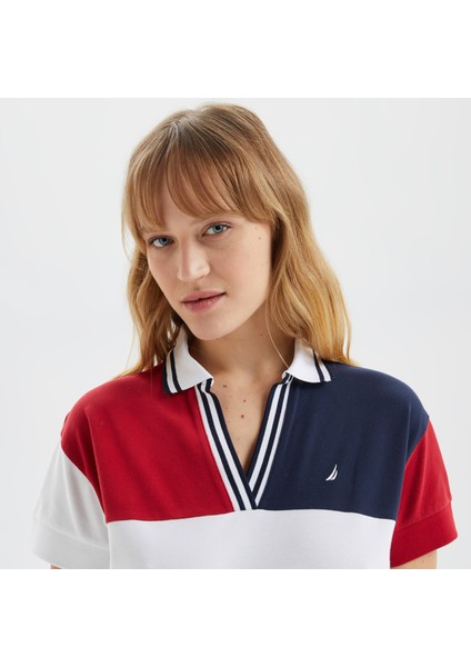 Kadın Lacivert Kısa Kollu Polo fırsatları