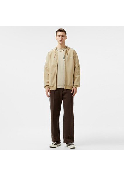 Unıted4 Cool M Full Zip Erkek Bej Sweatshirt