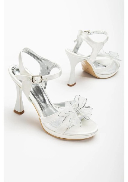 Hco 03165 Kadın Platform Topuklu Gelin Nikah Düğün Sandalet fiyatları