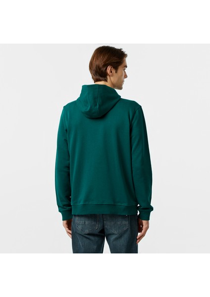 Erkek Yeşil Standart Fit Sweatshirt