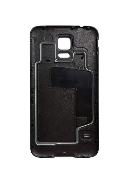 Galaxy S5 Arka Kapak Orjinal Batarya Pil Kapağı Siyah EF-OG900S