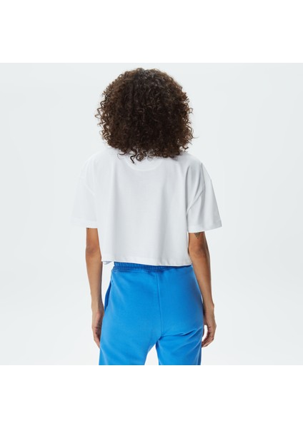 Unıted4 Classic Kadın Beyaz Crop T-Shirt fiyatları
