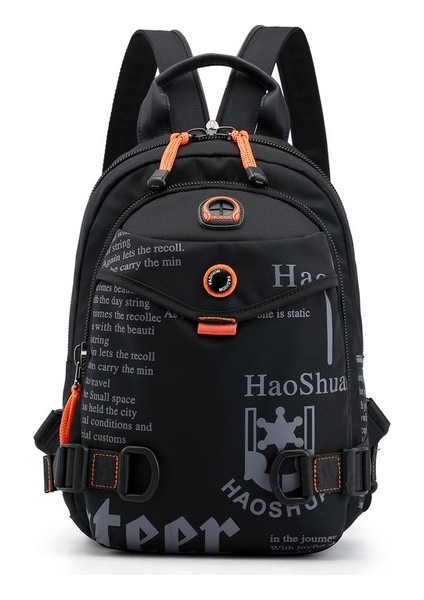 Açık Erkek Göğüs Çantası Çok Fonksiyonlu Moda Sırt Çantası (Yurt Dışından)