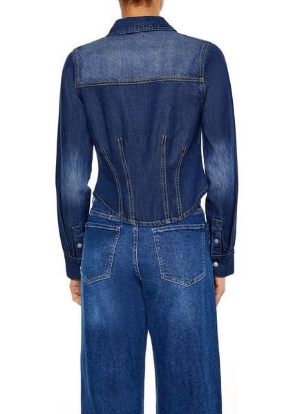 Denim Uzun Kollu Gömlek indirimleri