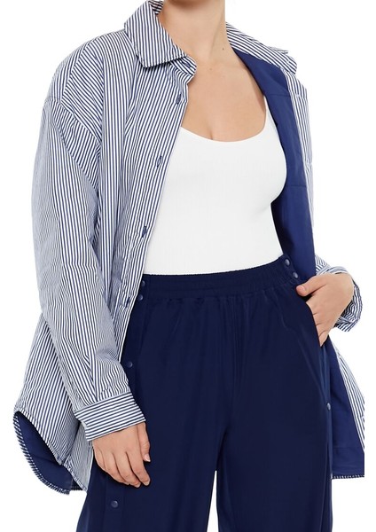 Çizgili Gömlek Ceket indirimleri