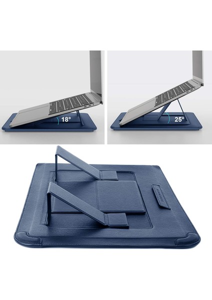 NiLLKiN15.6INÇ MacBook Kılıfstandlı Mauseped Veganderi Apple Hpdell Acerlenovosamsung Laptop Çantası
