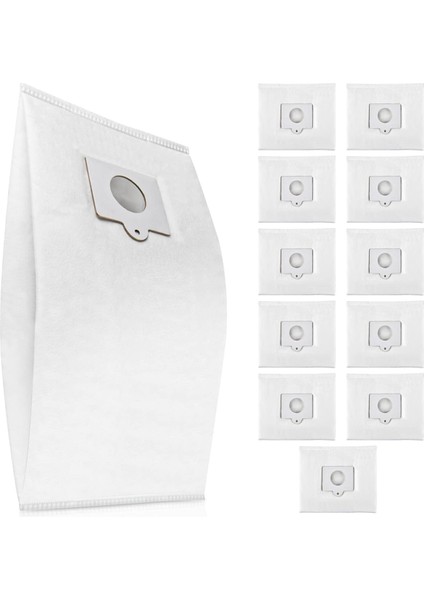 12 Adet 53292 Tip Q/c Hazneli Vakum Torbaları 200 400 600 700 800 Serisi Temizleyici Yedek Torbası (Yurt Dışından)