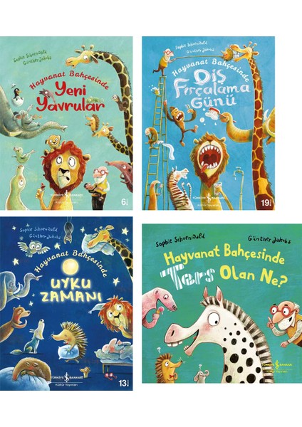 Hayvanat Bahçesi Kitap Serisi (Hayvanat Bahçesinde Yeni Yıl Hediyeli)