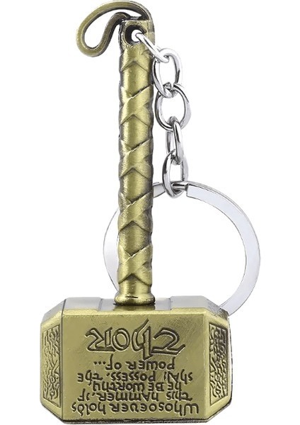 Baihu Metal Anahtarlıklar ve Thor Çekiçleri, Film Anahtarlıkları, Takipçi Rol Yapma Sahne Anahtarlık (Yurt Dışından)