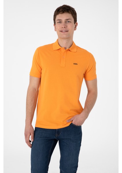 Erkek Turuncu Tişört Basic 50306007-VR051