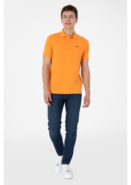 Erkek Turuncu Tişört Basic 50306007-VR051 fırsatları
