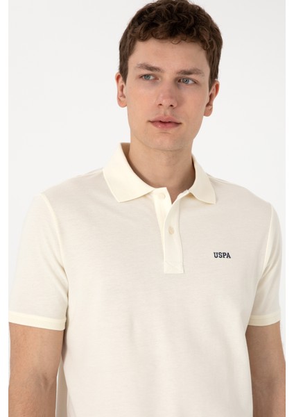 Erkek Krem Tişört Basic 50306007-VR071