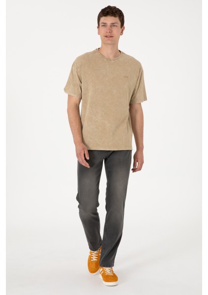Erkek Açık Haki Pantolon (Jean) 50298550-VR183