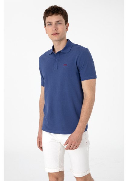 Erkek Açık Lacivert Tişört Basic 50306007-VR059 modelleri