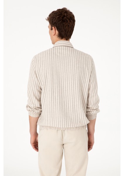 Erkek Krem Dokuma Mont 50299602-VR071 indirimleri