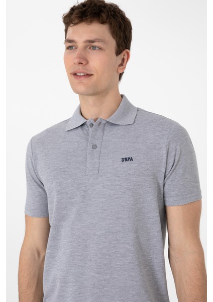 Erkek Gri Melanj Tişört Basic 50306007-VR086 fiyatları