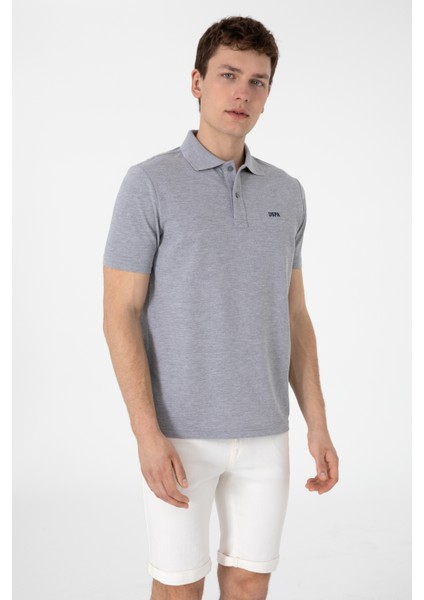 Erkek Gri Melanj Tişört Basic 50306007-VR086 modelleri