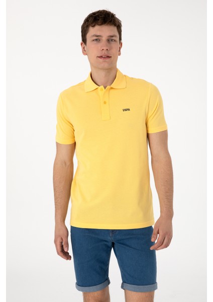 Erkek Sarı Tişört Basic 50306007-VR044