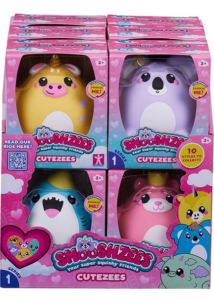 1 Adet - Smooshzees Mini Cutzees 10 cm - 1 Adet