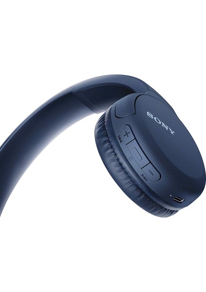 WH-CH510 Bluetooh Kulak Üstü Kulaklık - Mavi