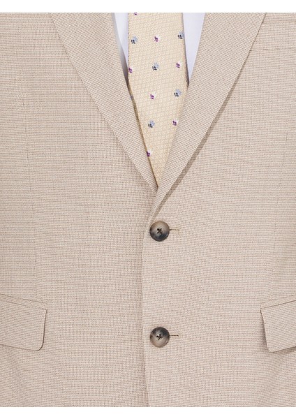 Erkek Bej Slim Fit Takım Elbise 50269373-VR011 indirimleri