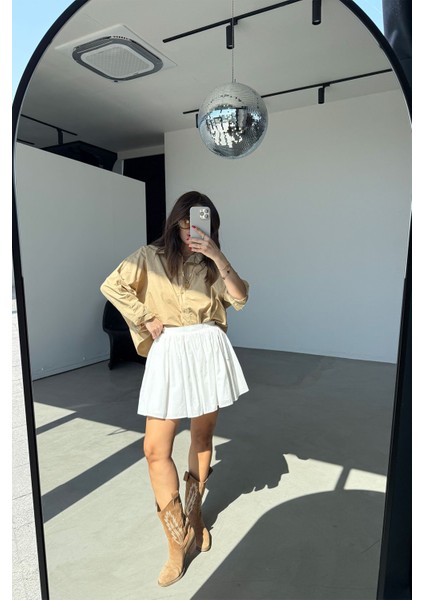 Volanlı Mini Etek