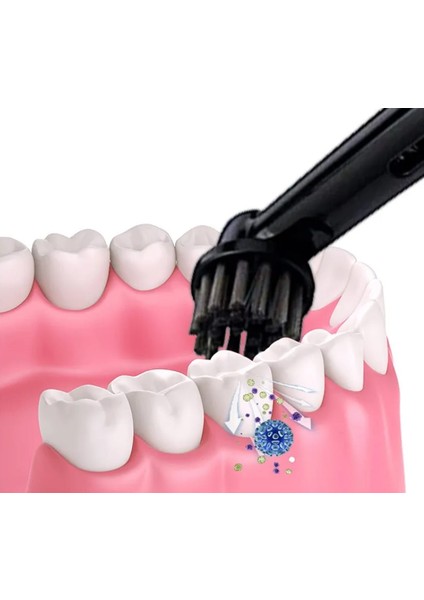 Oral B Uyumlu Bamboo Charchoal Döner Başlık