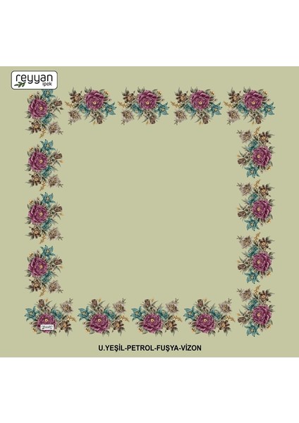 Ipek Desenli Oyalık Yazma - 14986 - Renk-04