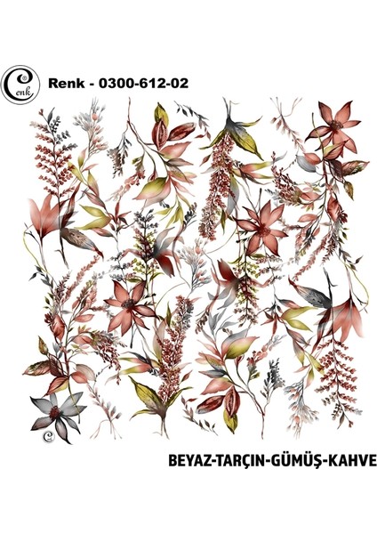 Desenli Oyalık Yazma - 0300-612 - Renk-02