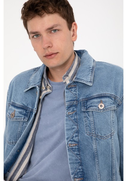 Erkek Açık Mavi Gömlek Jean 50304319-DN0021 fiyatları