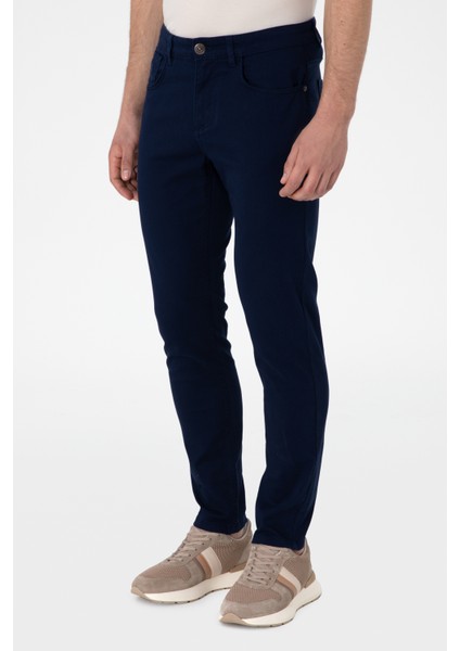 Erkek Lacivert Pantolon (Kanvas-Chino) 50309126-VR033 fiyatları