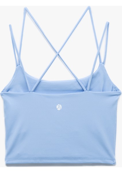 Çaprak Askılı Spor Crop Atlet