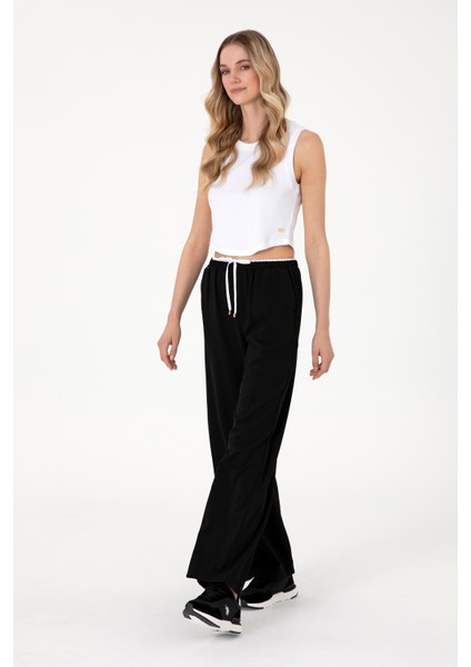 Kadın Siyah Pantolon (Kanvas-Chino) 50309118-VR046 modelleri