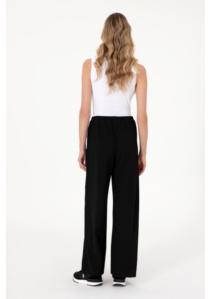 Kadın Siyah Pantolon (Kanvas-Chino) 50309118-VR046 fırsatları