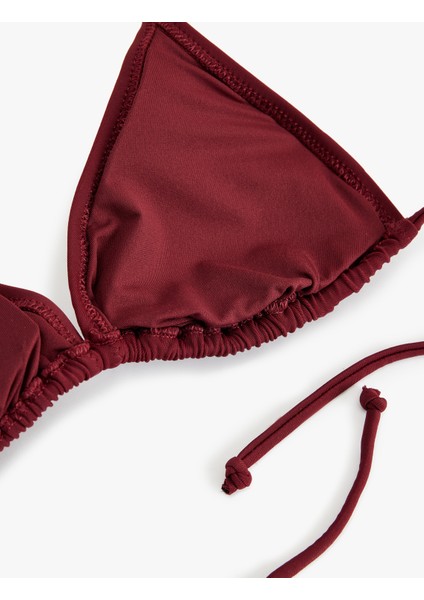 Boyundan Bağlamalı Üçgen Bikini Üstü modelleri