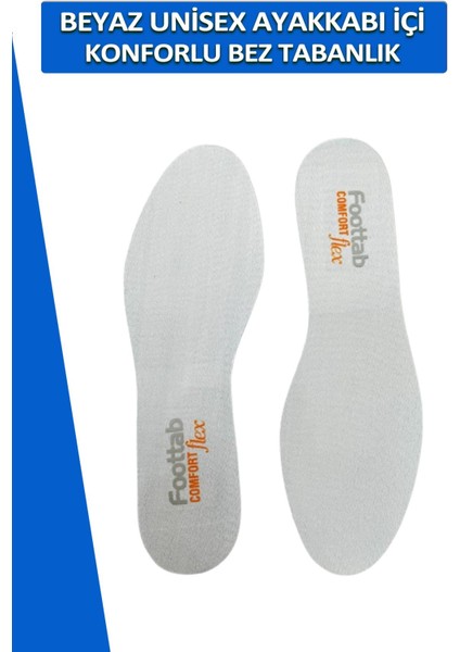 Foottab Yumuşak Bez Tabanlık Kadın Erkek Spor Ayakkabı Tabanlığı modelleri