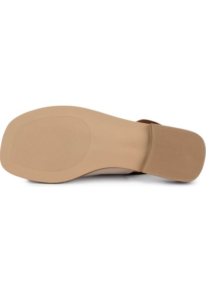 Kadın Deri Leopar Düz Sandalet 838 16235 Bn Sndlt Y25 Leopar fırsatları