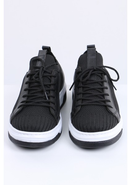Yıkanabilir Erkek Spor Puspet Tabanlı Sneakers Nefes Alabilen Triko