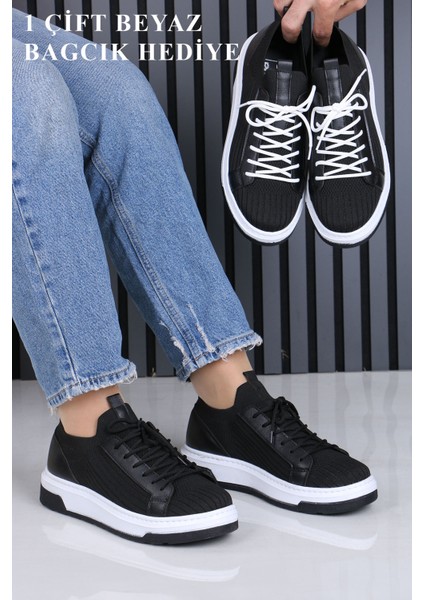 Yıkanabilir Yazlık Spor Sneakers Ayakkabı Puspet Tabanlı Nefes Alabilen Triko